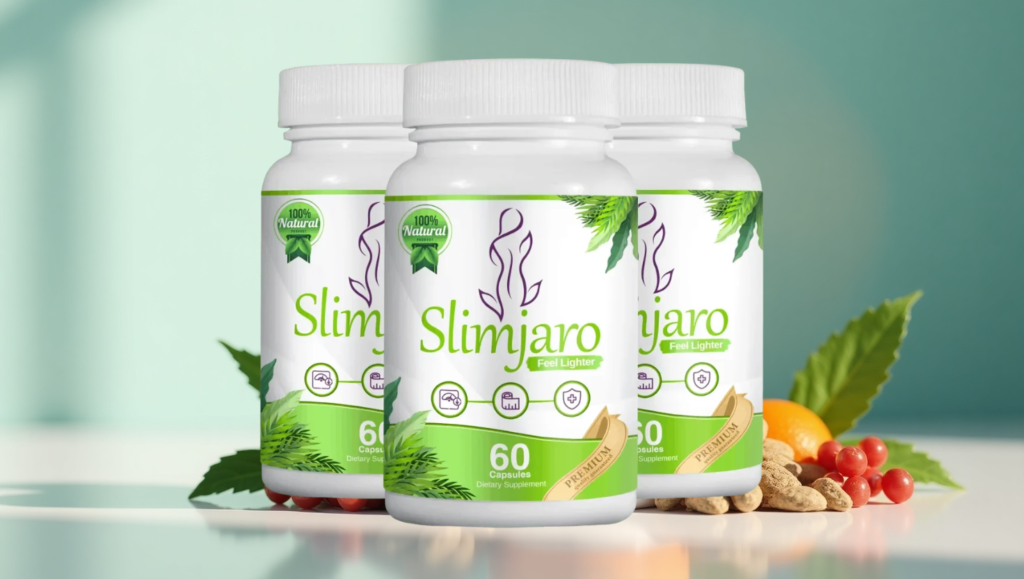 Slimjaro weight loss supplement – natural formula for burning fat and boosting metabolism.
